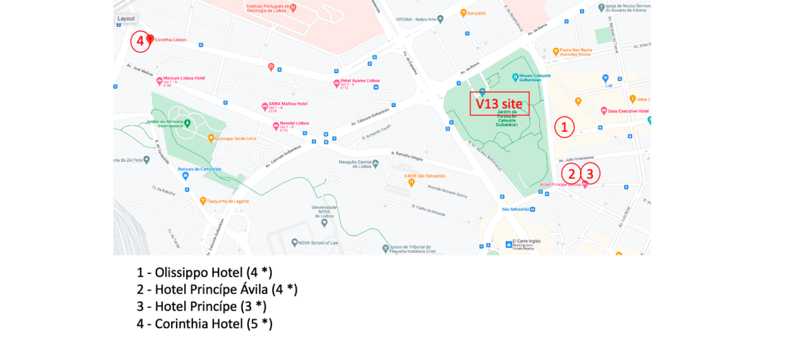 Accommodation Map